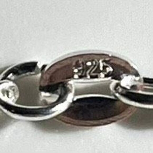 AYF Blue Opal Torch Pendant & Sterling 925 Silver Chain - Picture 10 of 13